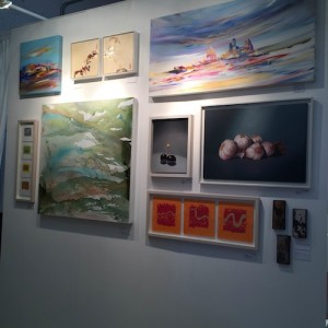A selection of the works on offer
